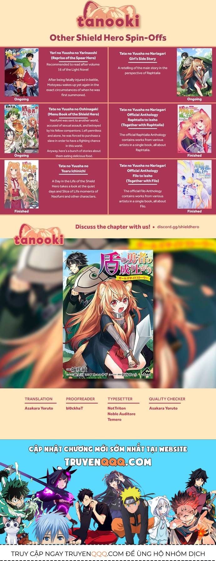 Sự Trỗi Dậy Của Anh Hùng Khiên - Ngoại Truyện Của Raphtalia Chapter 9 - 10