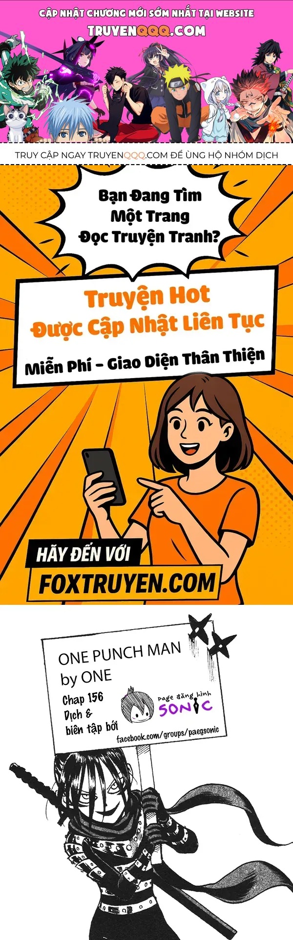 One-Punch Man Gốc (By One) Chapter 156 - 1