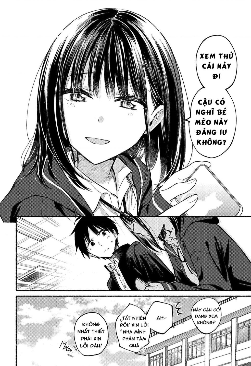 Cô Nàng Mèo Ngủ Gật Và Chàng Trai Hướng Nội Chapter 3.1 - 16
