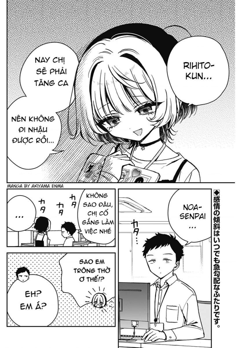 Noa-senpai wa Tomodachi. Chapter 13.1 - 3