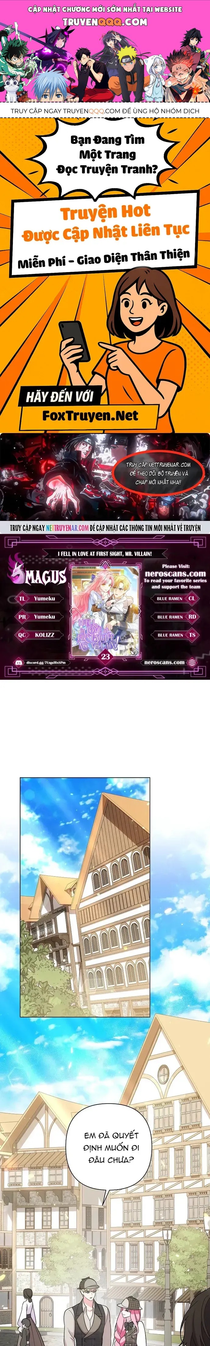 Phải Lòng Nhân Vật Phản Diện Từ Cái Nhìn Đầu Tiên Chapter 23 - 1