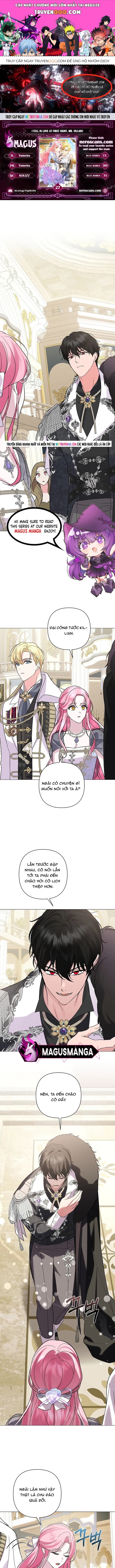 Phải Lòng Nhân Vật Phản Diện Từ Cái Nhìn Đầu Tiên Chapter 27 - 1