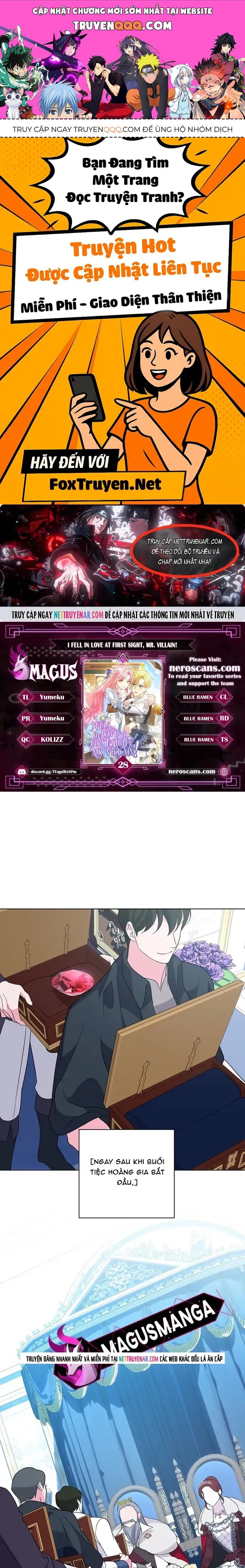 Phải Lòng Nhân Vật Phản Diện Từ Cái Nhìn Đầu Tiên Chapter 28 - 1