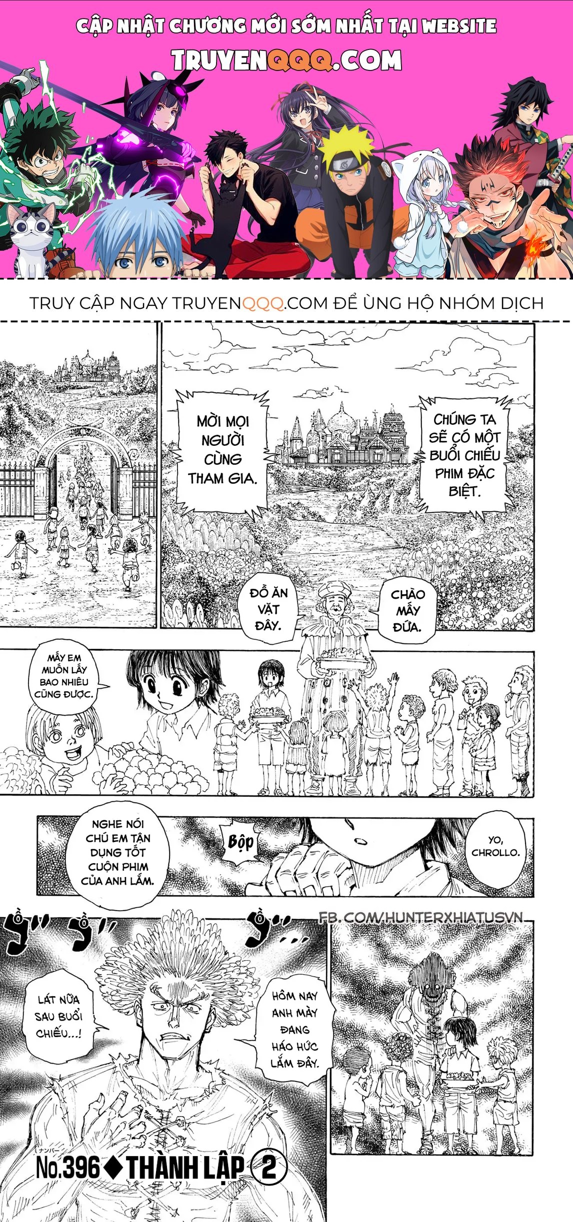 Hunter×Hunter Chapter 396 - 1