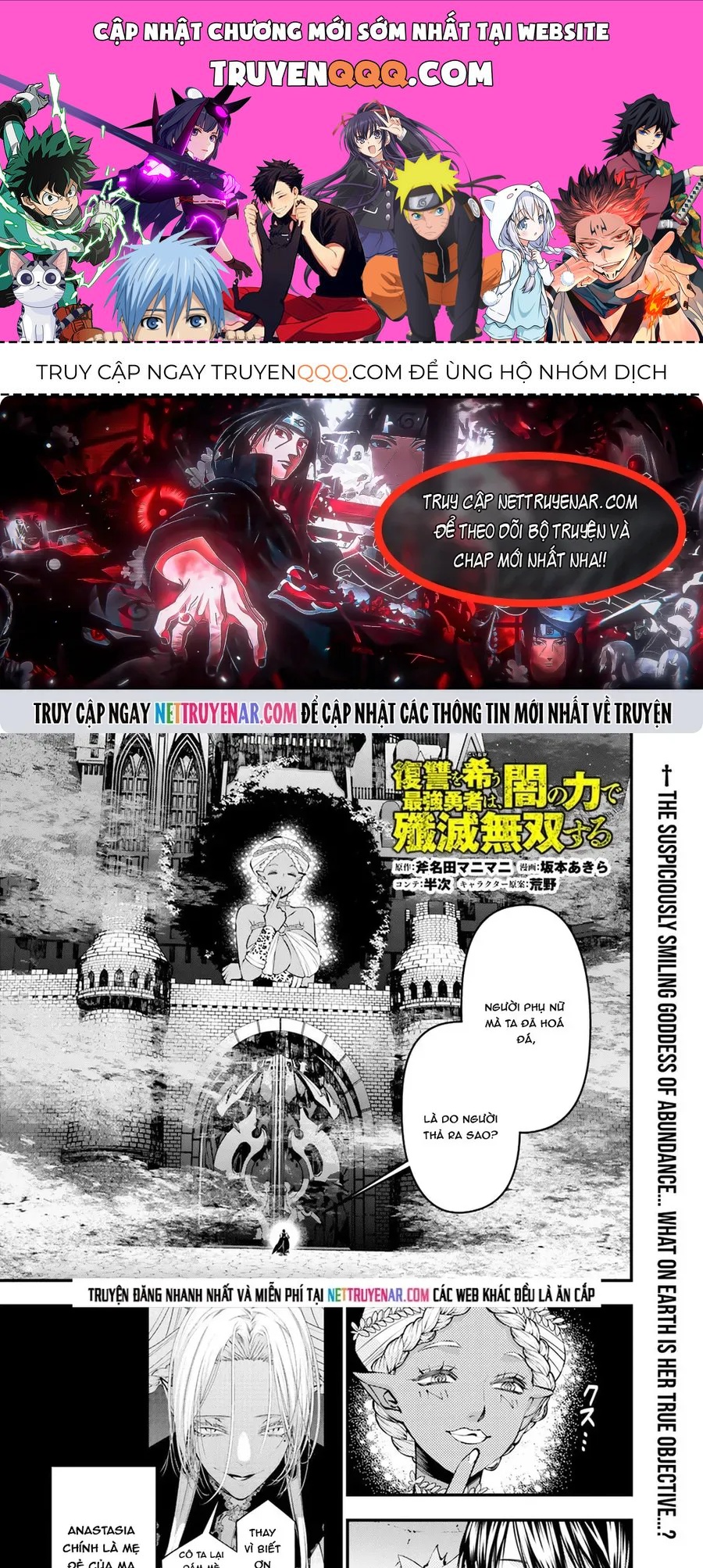 Fukushuu O Koinegau Saikyou Yuusha Wa, Yami No Chikara De Senmetsu Musou Suru Chapter 130 - 1