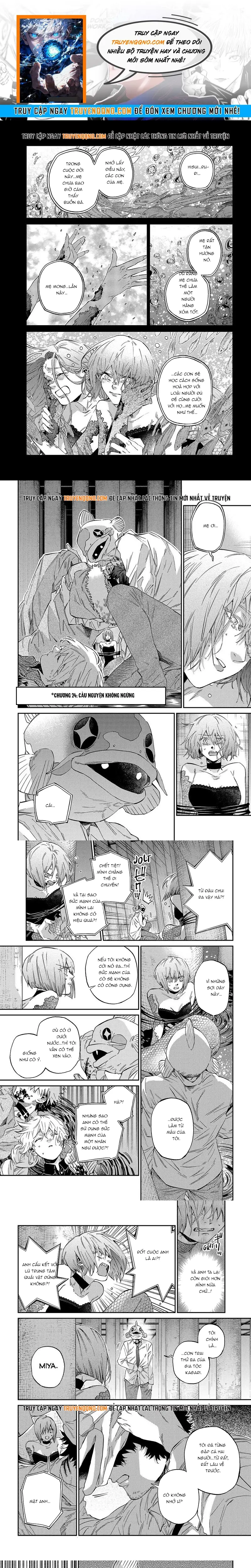 Gia Đình Quái Vật Kagari Chapter 24 - 1