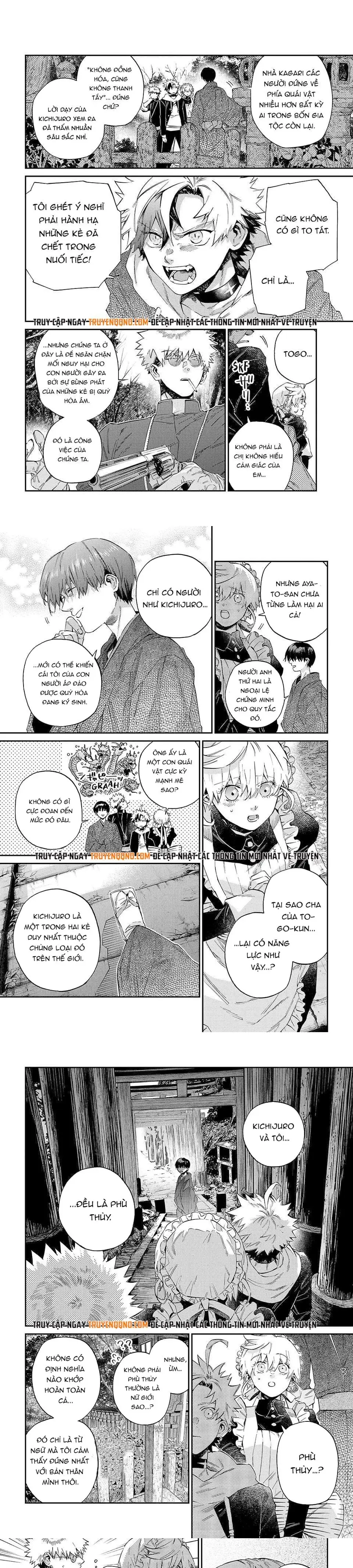 Gia Đình Quái Vật Kagari Chapter 32 - 4