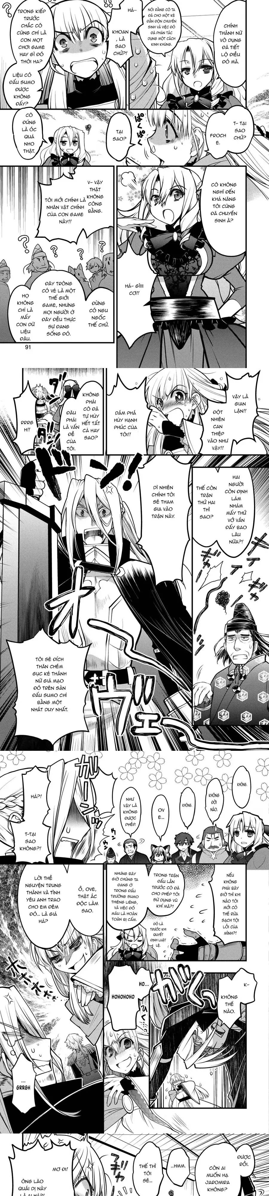 Oozumou Reijou ~Seijo Ni Hirateuchi Wo Kuratta Shunkan Sumou Budatta Zense Wo Omoidashita Akuyaku Reijou No Watashi Wa Sute Neko Ouji Ni Chanko Wo Furumaitai Haadosukoidosukoi~ Chapter 12 - 4