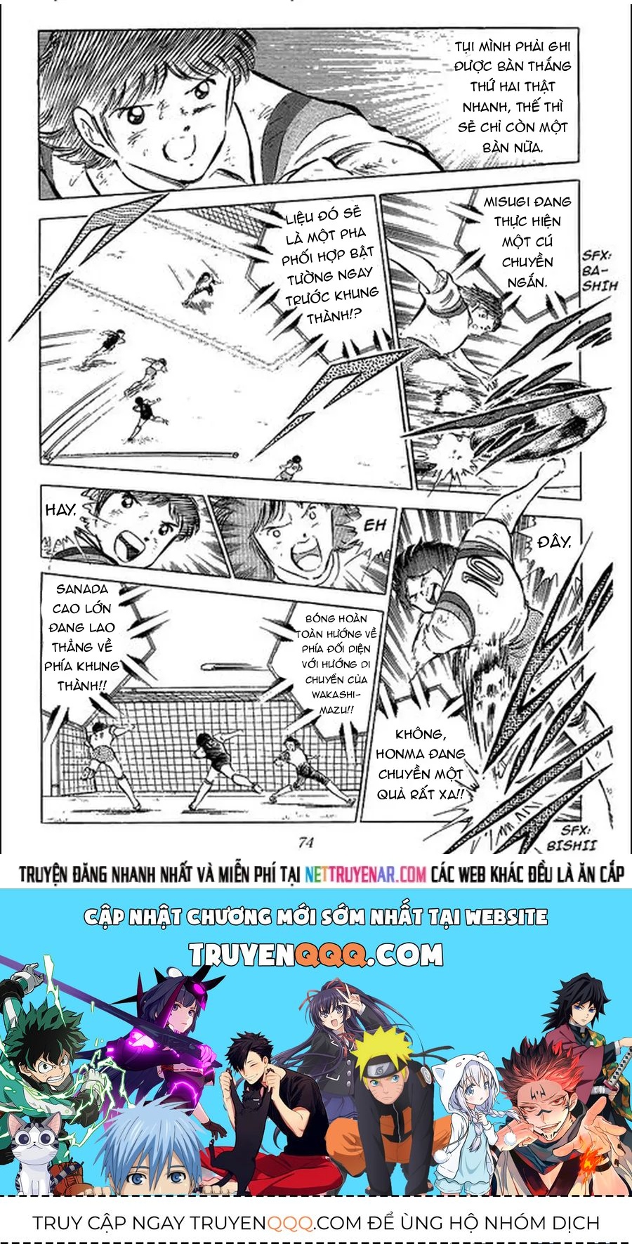 Tsubasa - Giấc Mơ Sân Cỏ Chapter 107 - 13