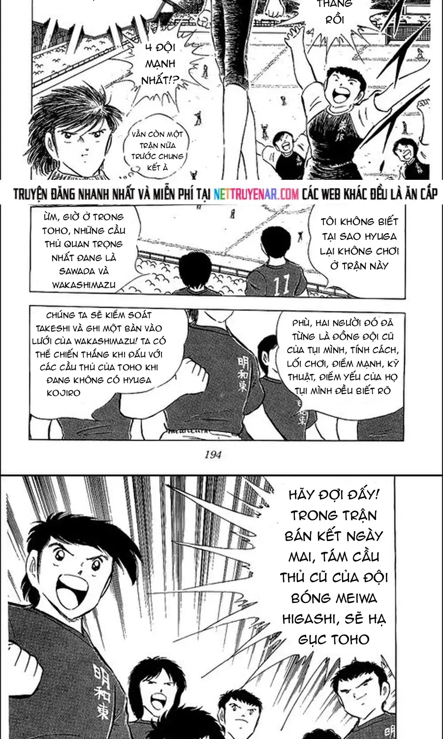 Tsubasa - Giấc Mơ Sân Cỏ Chapter 131 - 4