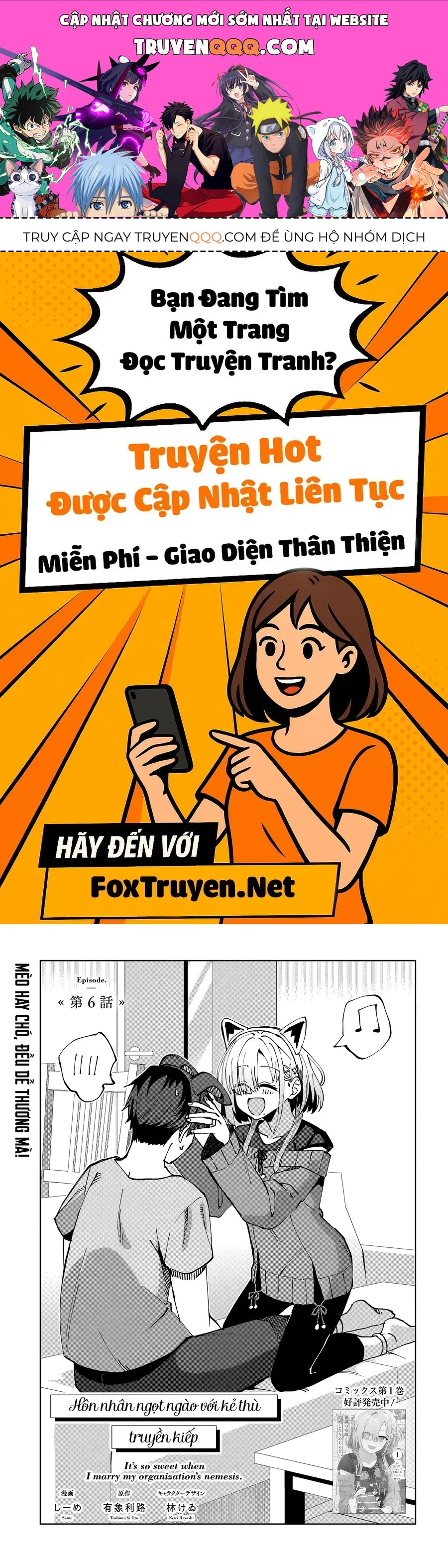 Thật Ngọt Ngào Khi Kết Hôn Với Kẻ Thù Của Tổ Chức Mình Chapter 6 - 1