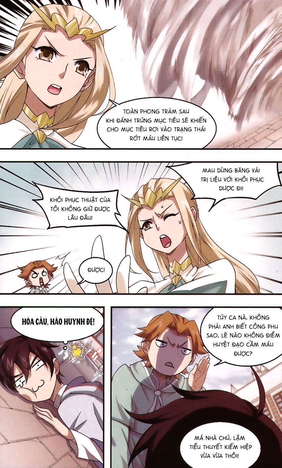 Võng Du Chi Cận Chiến Pháp Sư Chapter 14.5 - 17