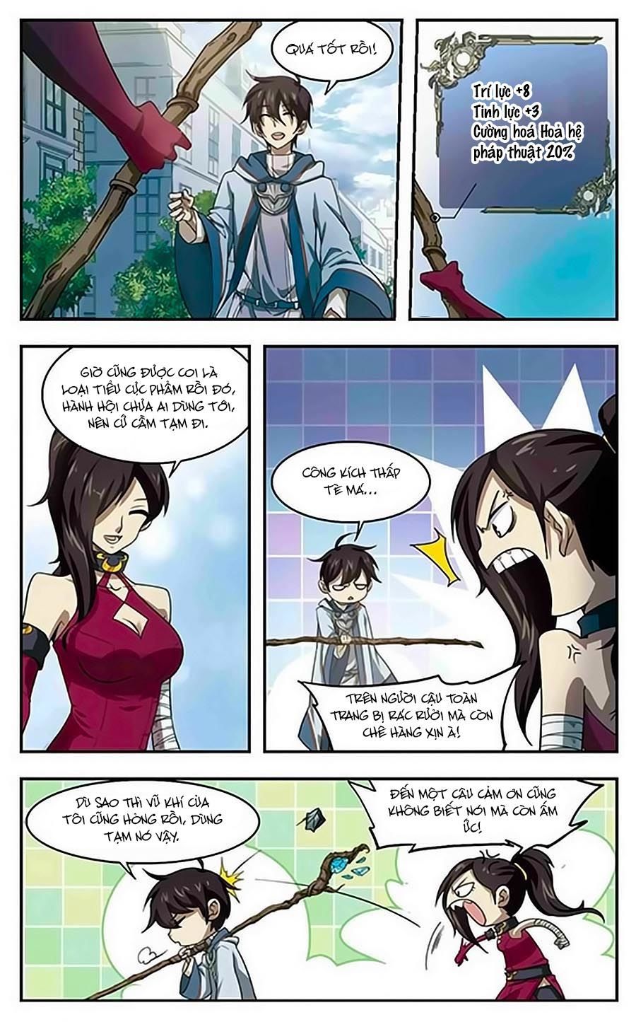 Võng Du Chi Cận Chiến Pháp Sư Chapter 15.1 - 12