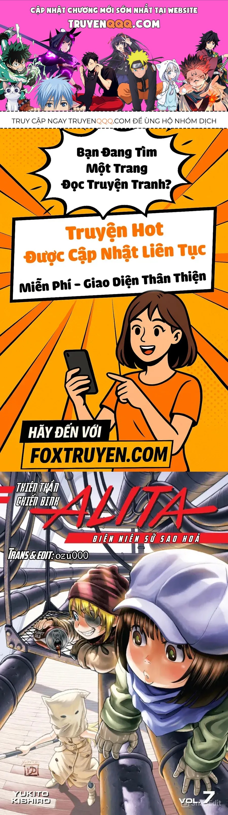 Thiên Thần Chiến Binh Alita: Biên Niên Sử Sao Hoả Chapter 36.2 - 1