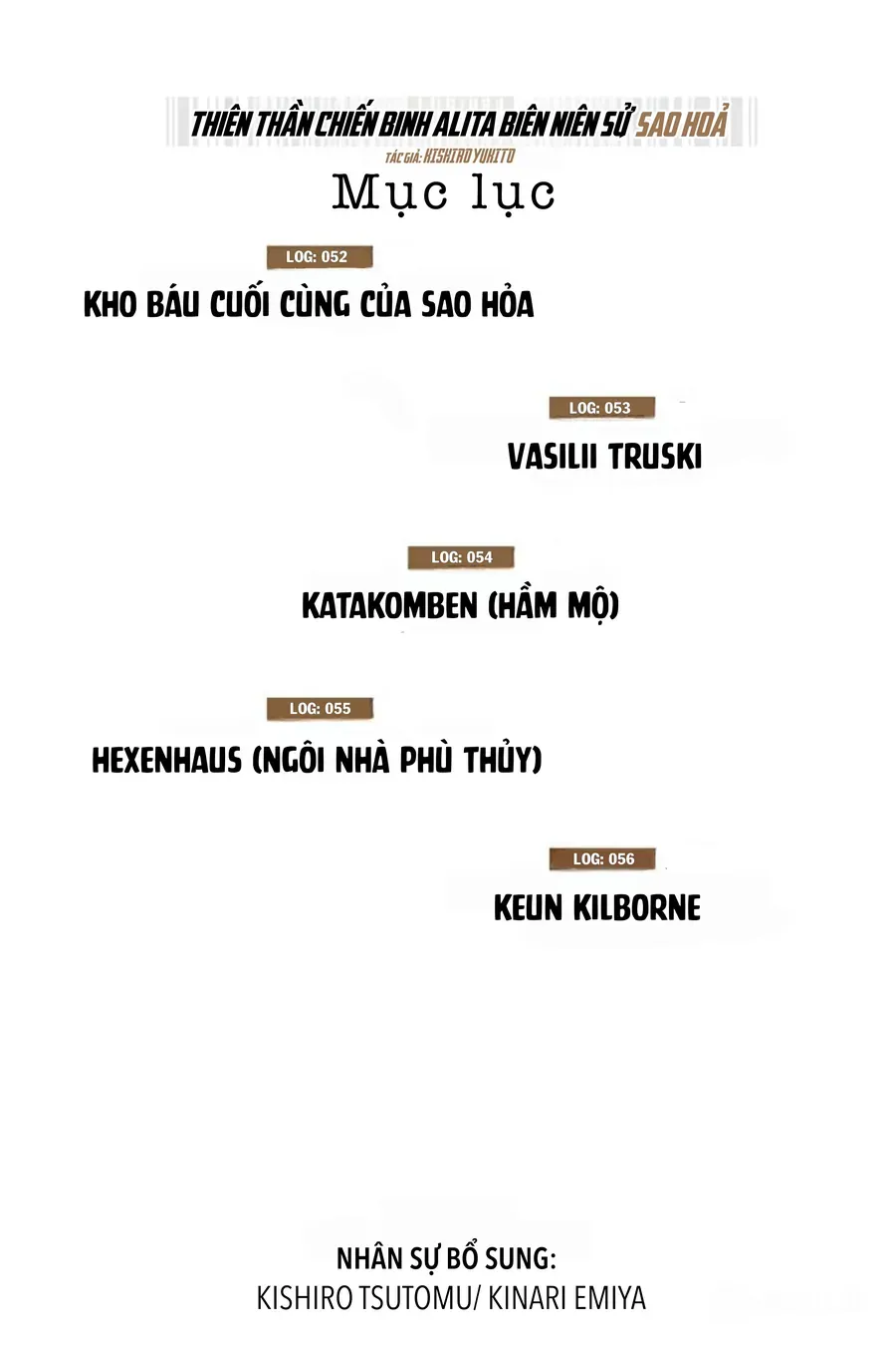 Thiên Thần Chiến Binh Alita: Biên Niên Sử Sao Hoả Chapter 52.1 - 3