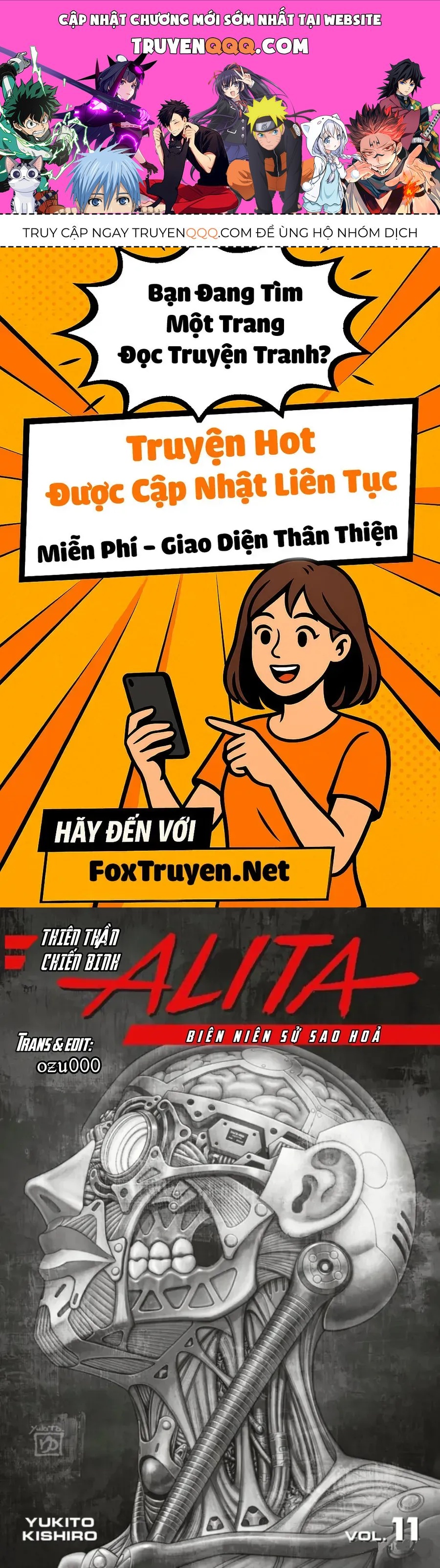 Thiên Thần Chiến Binh Alita: Biên Niên Sử Sao Hoả Chapter 53.2 - 1