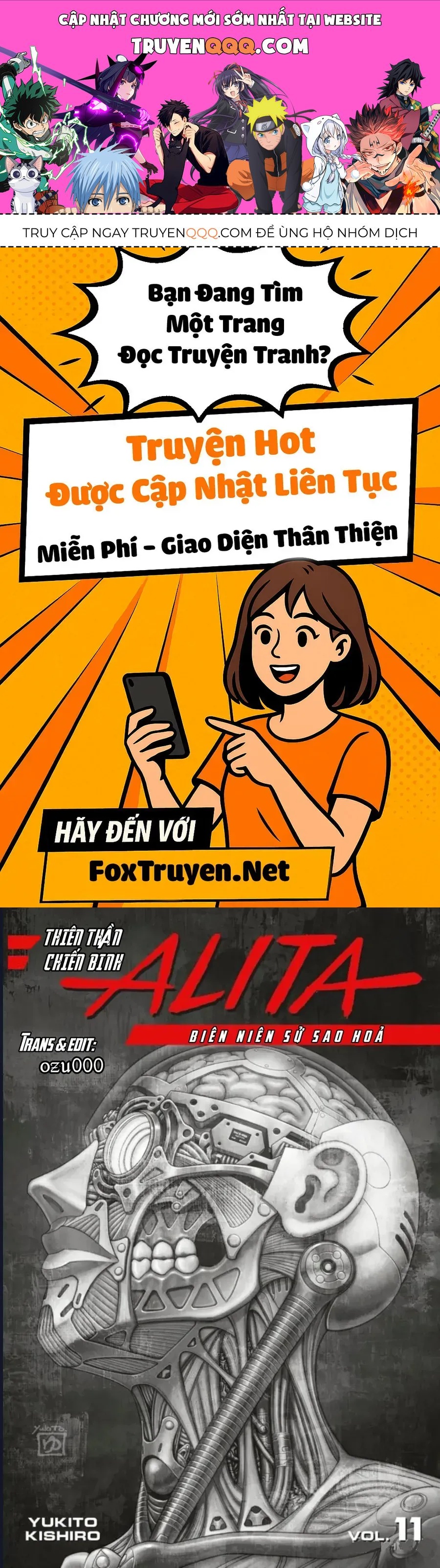 Thiên Thần Chiến Binh Alita: Biên Niên Sử Sao Hoả Chapter 541 - 1