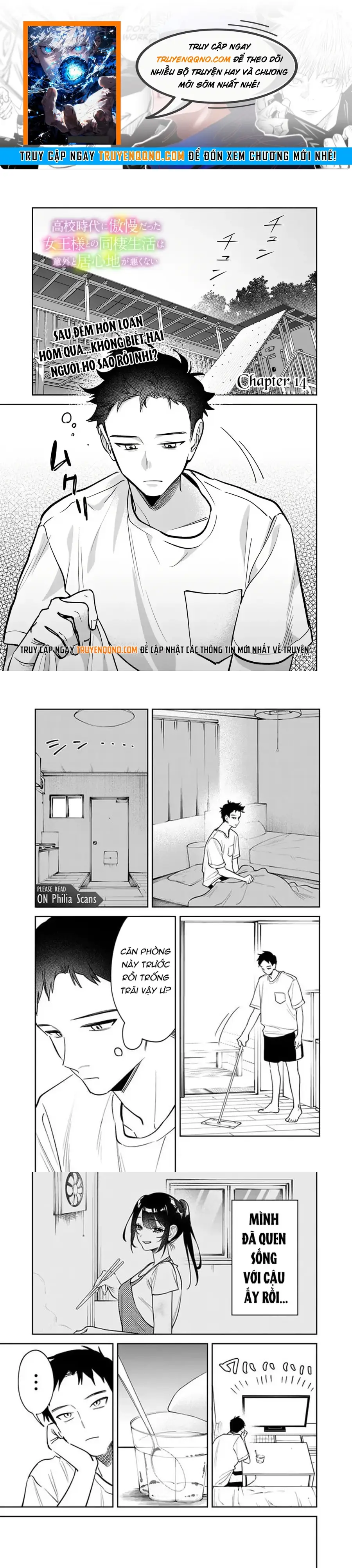 Cuộc Sống Chung Với Nữ Hoàng Từng Kiêu Ngạo Hồi Cấp Ba, Không Ngờ Lại Khá Dễ Chịu. Chapter 14 - 1