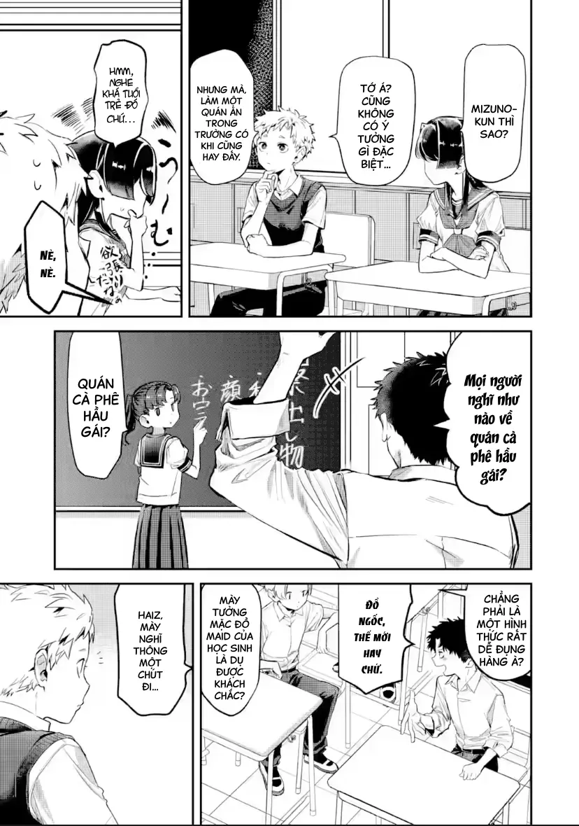 Cô Bạn Wakao-San Bàn Bên Có Vẻ Nhìn Thấy Gương Mặt Của Tôi Nhưng Tôi Thì Không Chapter 23 - 4