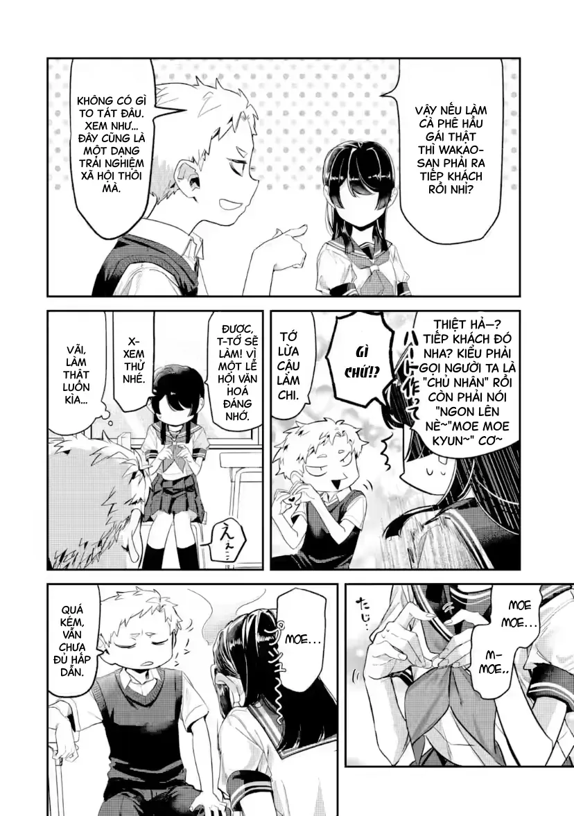 Cô Bạn Wakao-San Bàn Bên Có Vẻ Nhìn Thấy Gương Mặt Của Tôi Nhưng Tôi Thì Không Chapter 23 - 9