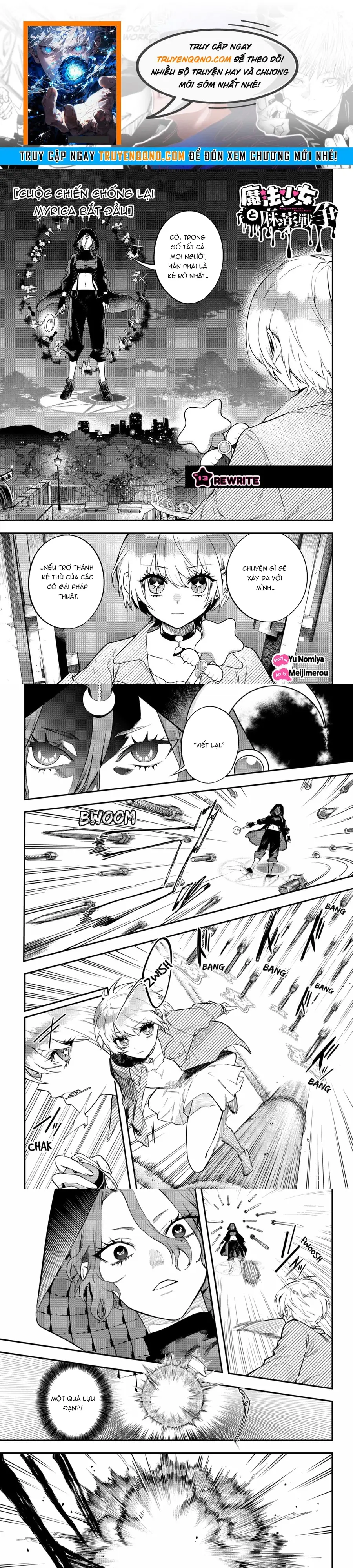 Thiếu Nữ Ma Pháp Và Cuộc Chiến Chất Cấm Chapter 13 - 1