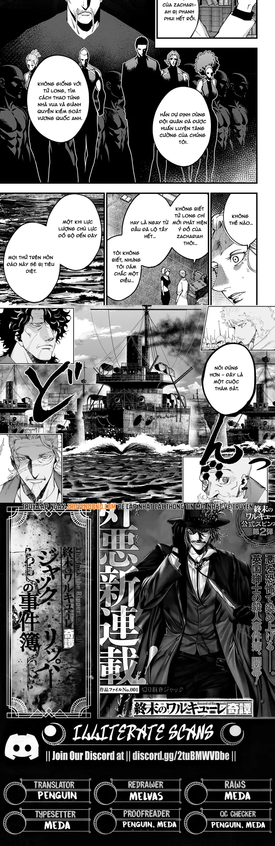 Ngoại Truyện Shuumatsu No Valkyrie – Hồ Sơ Vụ Án Jack Đồ Tể Chapter 59 - 7