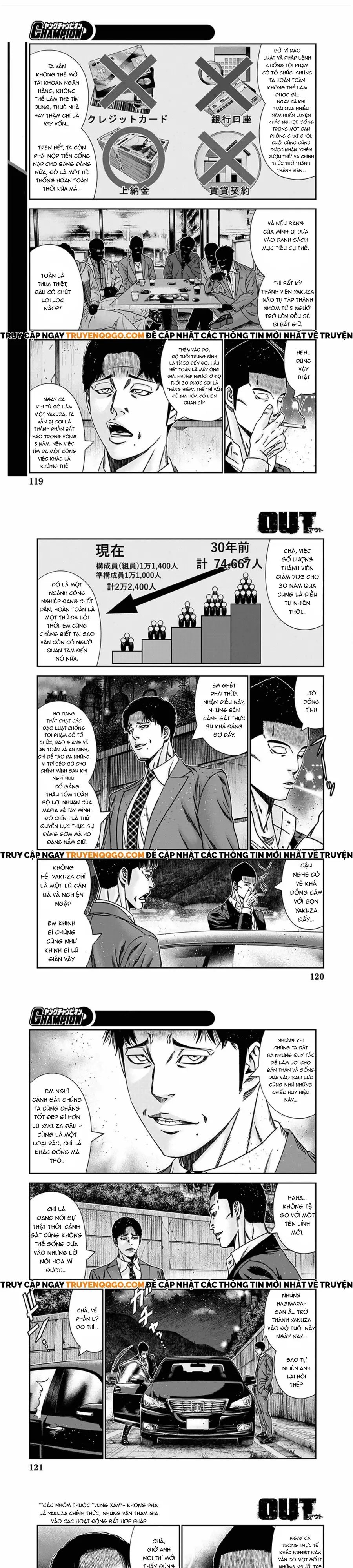 Out (Makoto Mizuta) Chapter 240 - 3