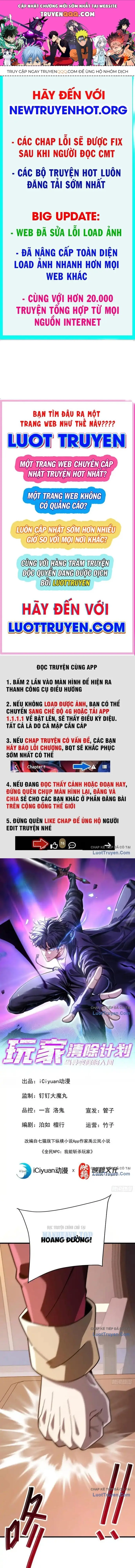 Kế Hoạch Xóa Sổ Người Chơi! Chapter 59 - 1