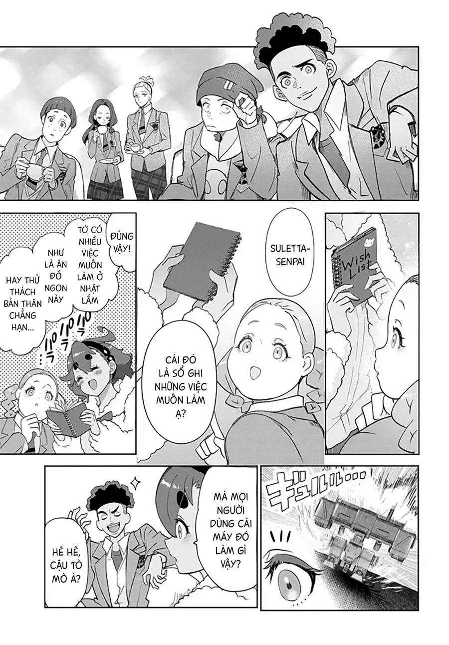 Chiến Sĩ Cơ Động Gundam: Pháp Sư Đến Từ Sao Thủy - Thời Khắc Thanh Xuân Chapter 3.1 - 16