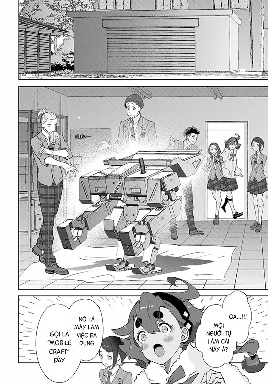 Chiến Sĩ Cơ Động Gundam: Pháp Sư Đến Từ Sao Thủy - Thời Khắc Thanh Xuân Chapter 3.1 - 17