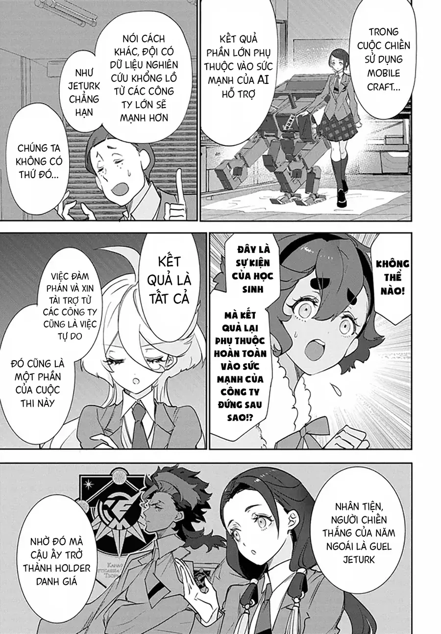 Chiến Sĩ Cơ Động Gundam: Pháp Sư Đến Từ Sao Thủy - Thời Khắc Thanh Xuân Chapter 3.2 - 3