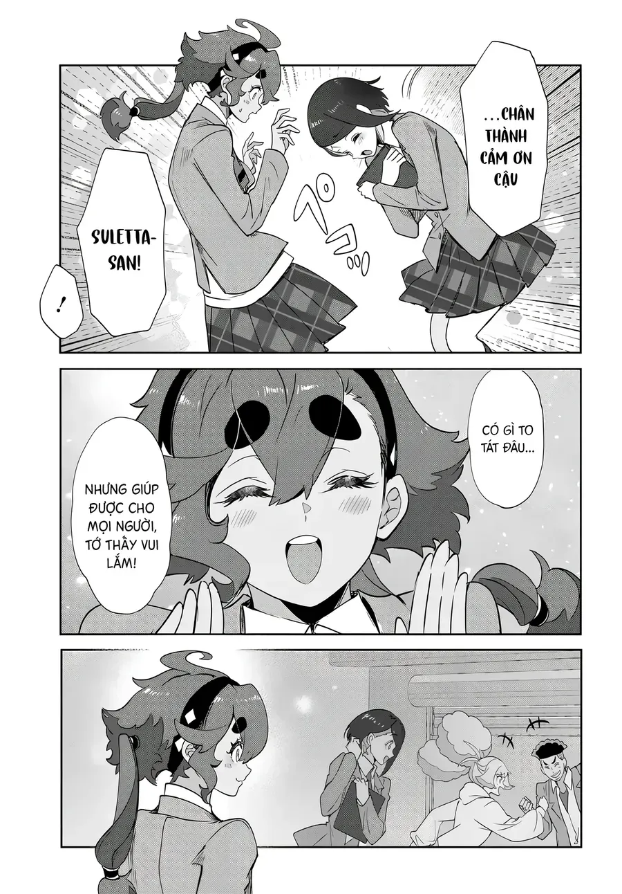 Chiến Sĩ Cơ Động Gundam: Pháp Sư Đến Từ Sao Thủy - Thời Khắc Thanh Xuân Chapter 4.2 - 13