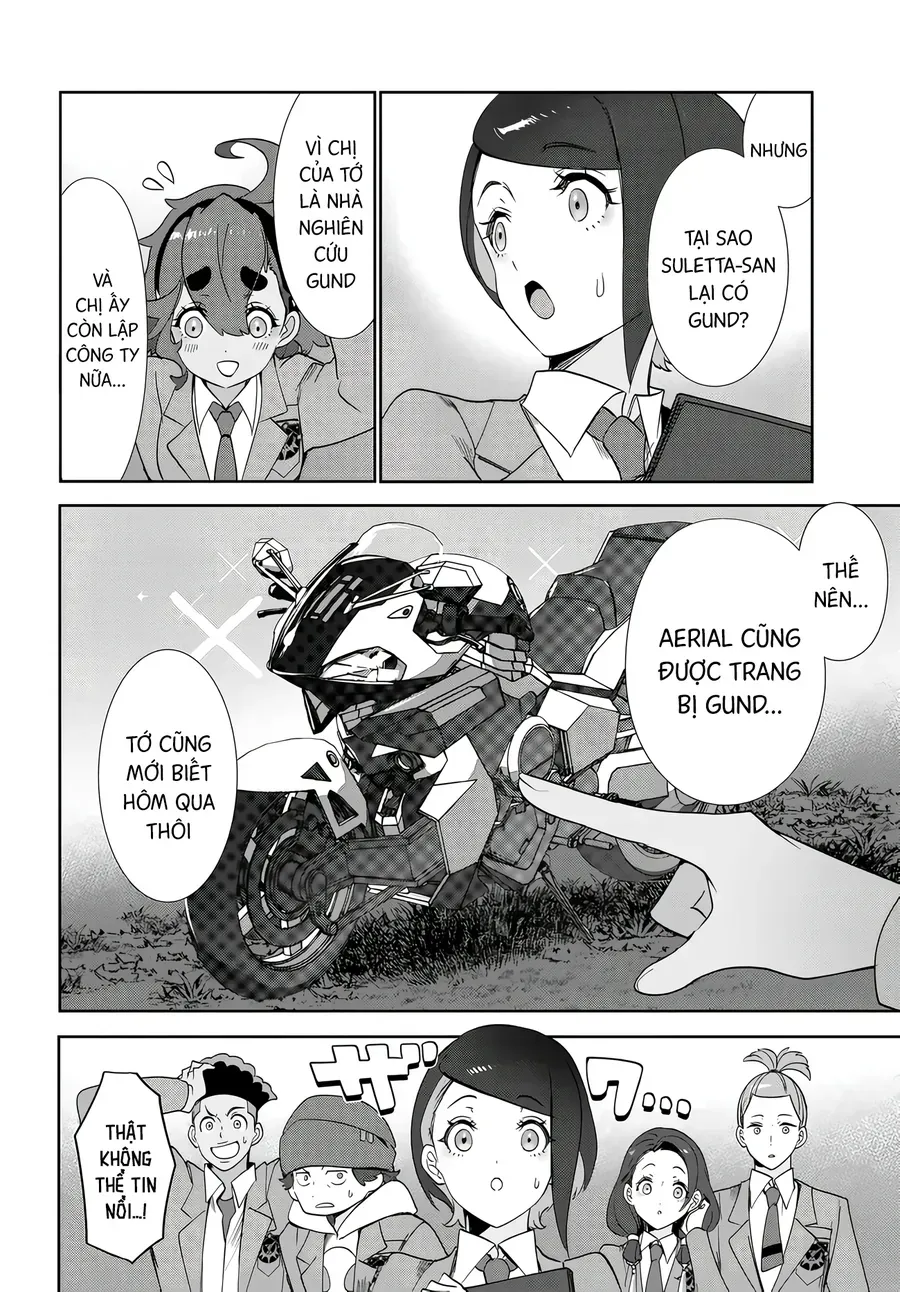 Chiến Sĩ Cơ Động Gundam: Pháp Sư Đến Từ Sao Thủy - Thời Khắc Thanh Xuân Chapter 4.2 - 9