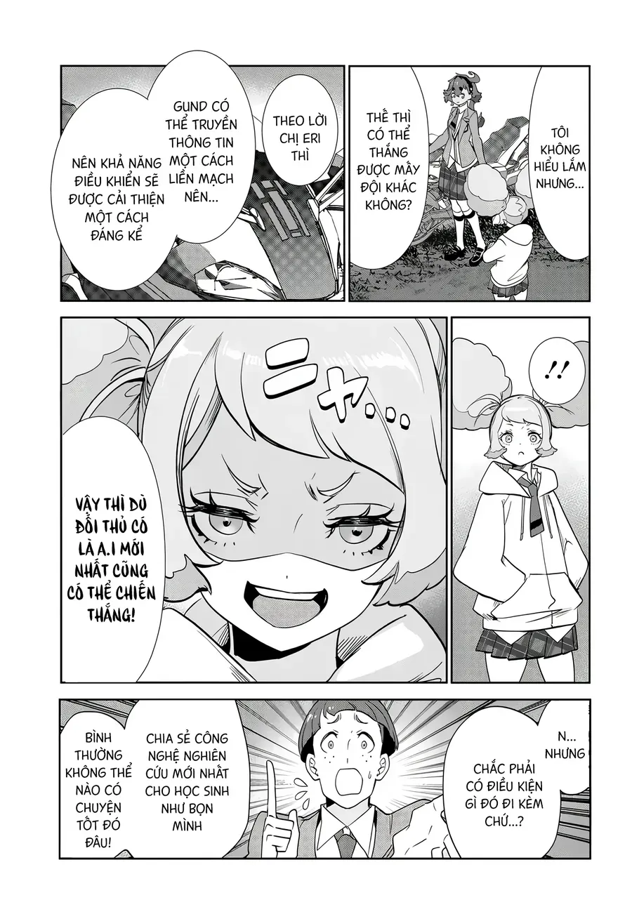 Chiến Sĩ Cơ Động Gundam: Pháp Sư Đến Từ Sao Thủy - Thời Khắc Thanh Xuân Chapter 4.2 - 10