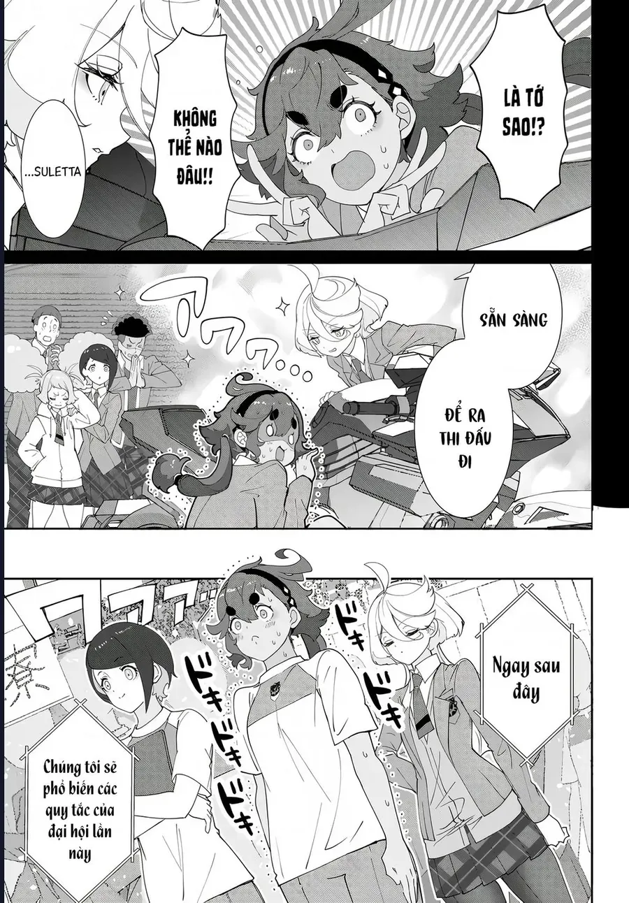 Chiến Sĩ Cơ Động Gundam: Pháp Sư Đến Từ Sao Thủy - Thời Khắc Thanh Xuân Chapter 5.2 - 14