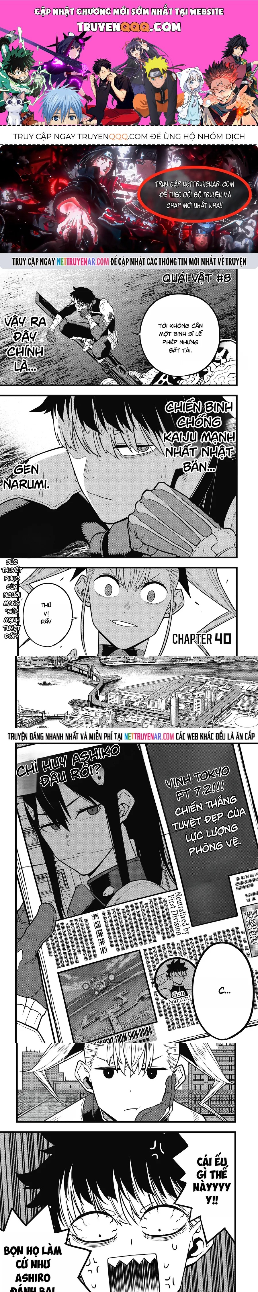 Quái Vật Số 8 Chapter 40 - 1