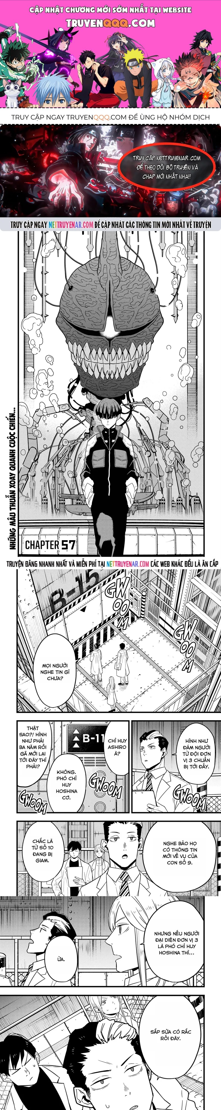 Quái Vật Số 8 Chapter 57 - 1