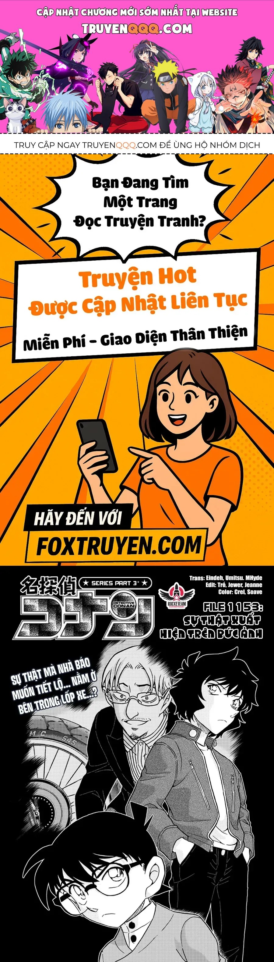 Thám Tử Conan Chapter 1153 - 1