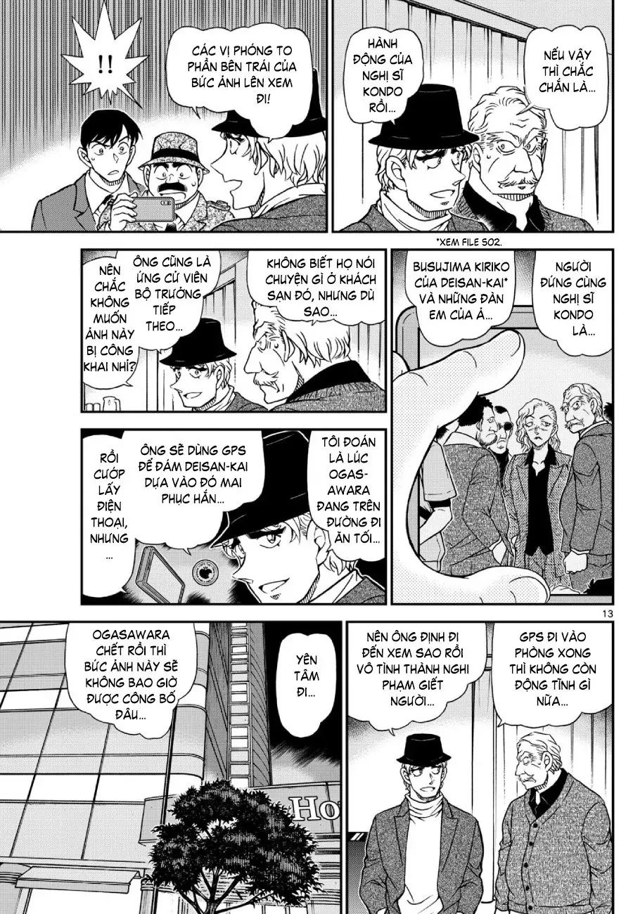 Thám Tử Conan Chapter 1153 - 13