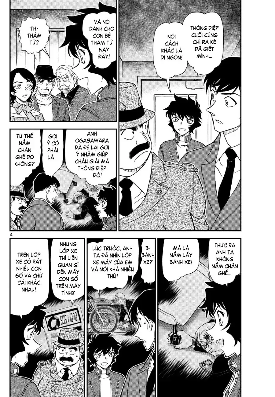 Thám Tử Conan Chapter 1153 - 4