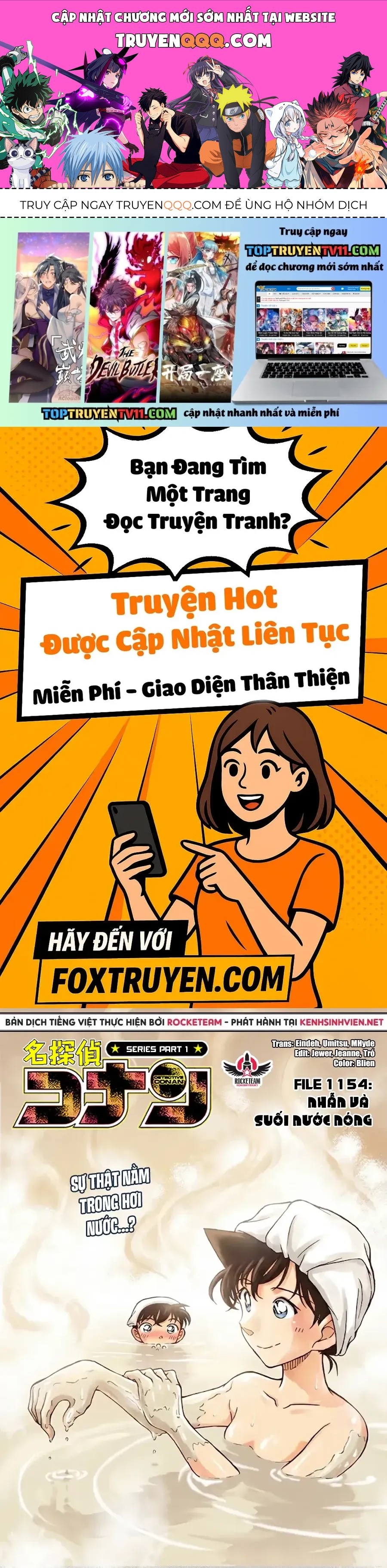 Thám Tử Conan Chapter 1154 - 1