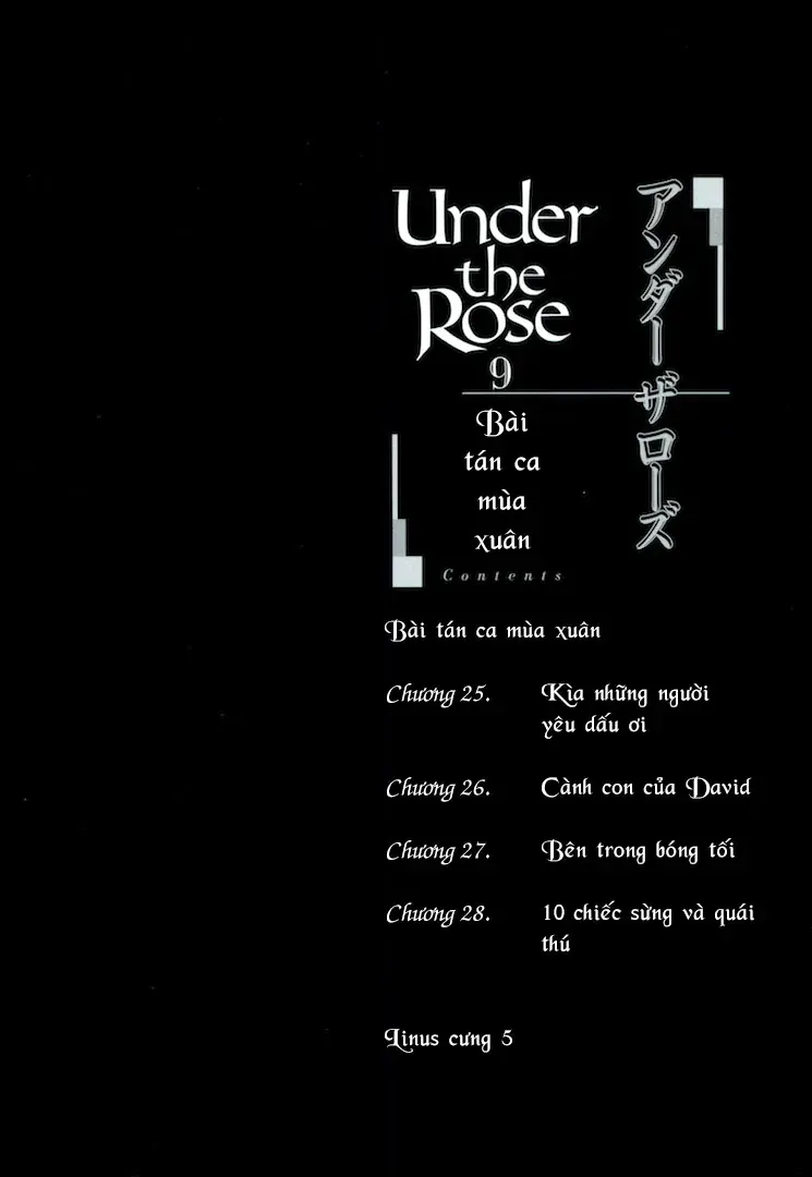 Under The Rose - Phần Truyện Mùa Xuân Chapter 25 - 2