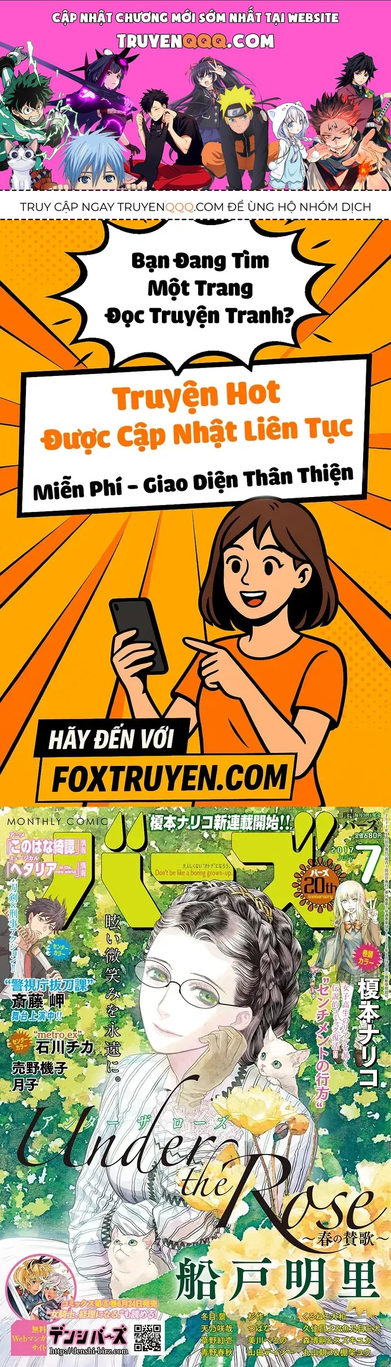 Under The Rose - Phần Truyện Mùa Xuân Chapter 33 - 1