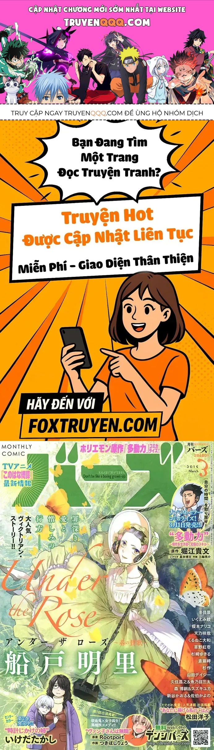 Under The Rose - Phần Truyện Mùa Xuân Chapter 34 - 1