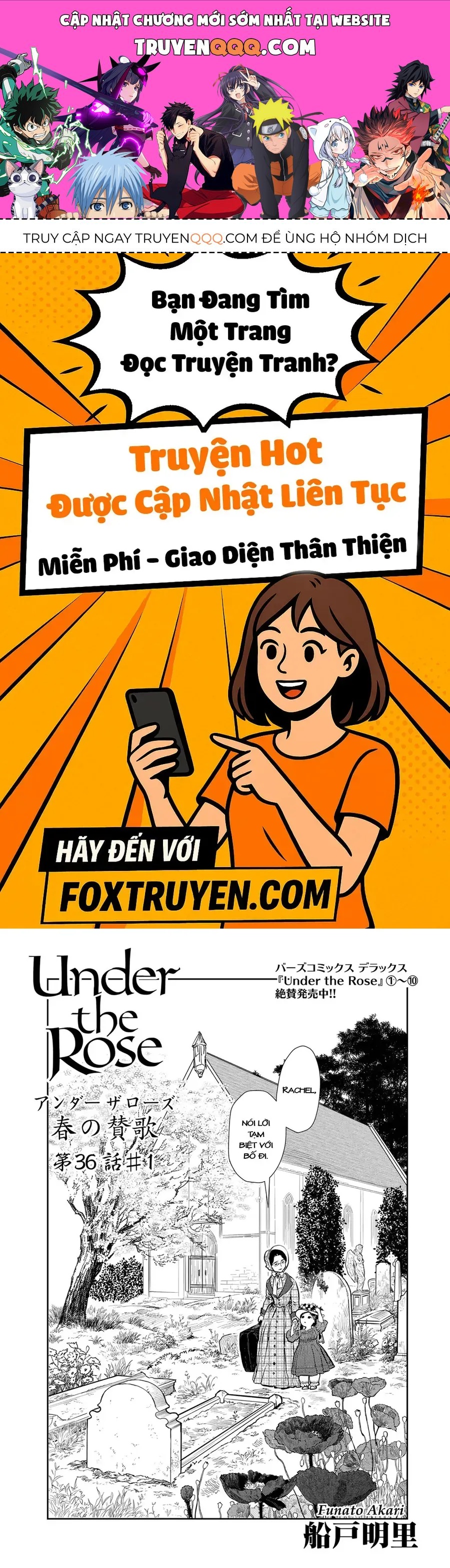 Under The Rose - Phần Truyện Mùa Xuân Chapter 36 - 1