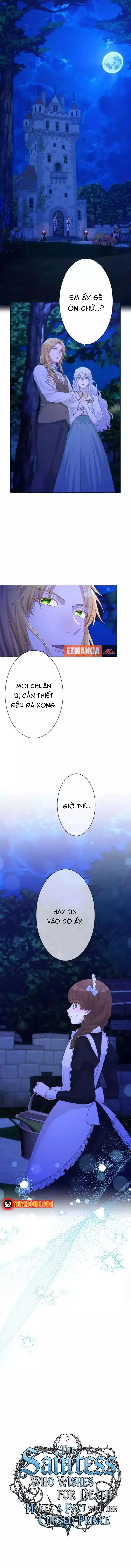 Thánh Nữ Mong Ước Cái Chết Với Hoàng Tử Bị Quyền Rủa Chapter 37 - 3