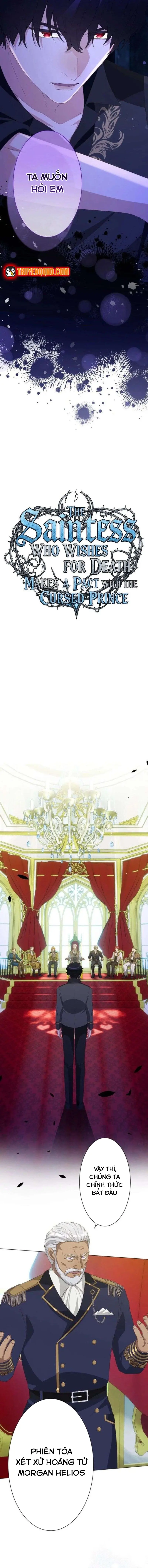 Thánh Nữ Mong Ước Cái Chết Với Hoàng Tử Bị Quyền Rủa Chapter 38 - 4
