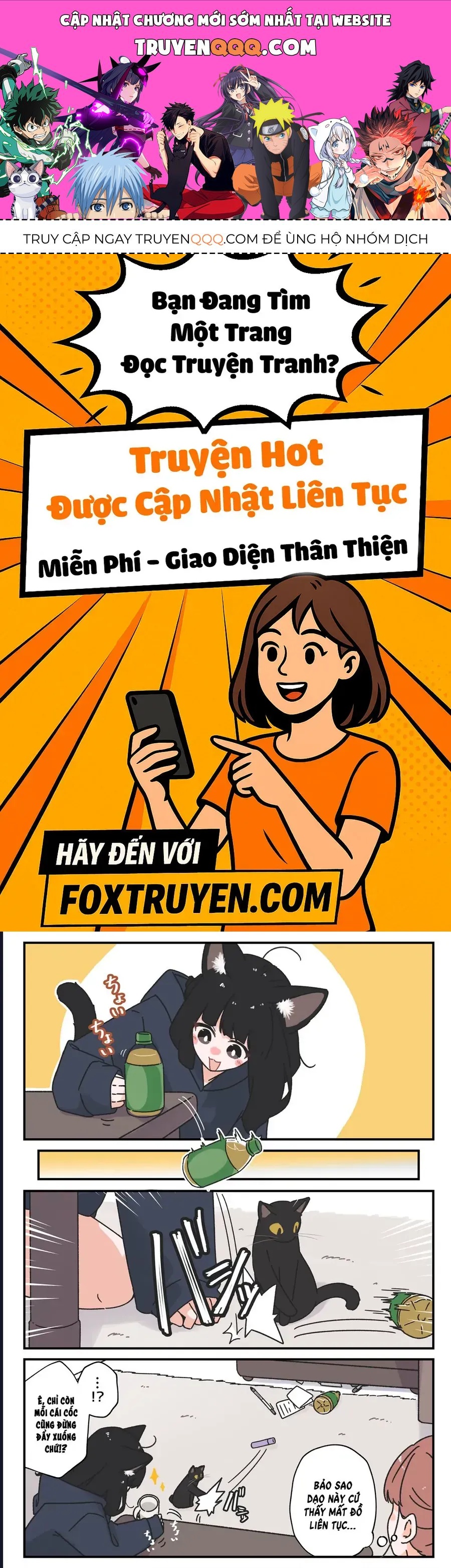 Câu Chuyện Về Con Mèo Đen Tự Nhiên Biến Thành Người. Chapter 13 - 1