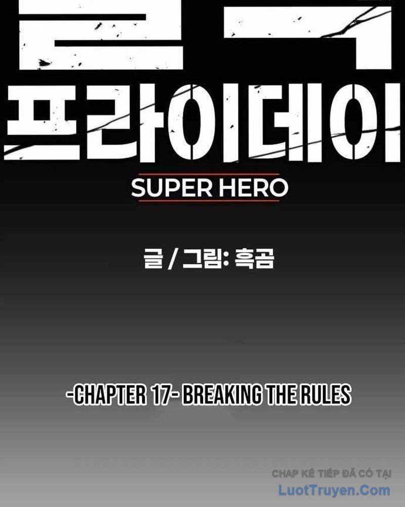 Siêu Anh Hùng Black Briday Chapter 17 - 16