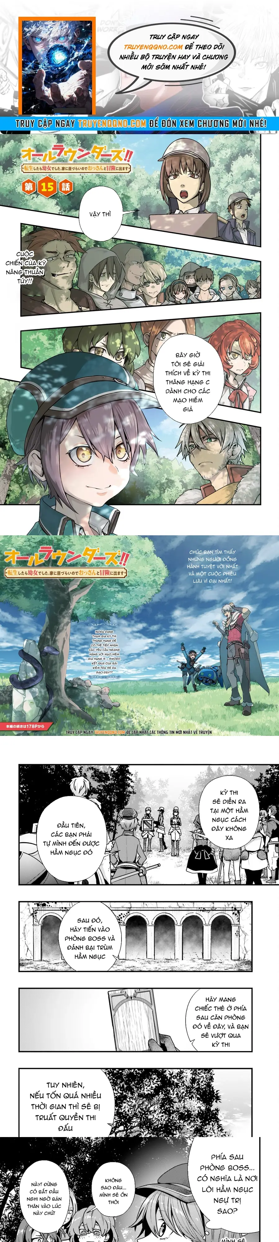 All Rounders!! Tensei Shitara Youjo Deshita. Ie Ni Izurai No De Ossan To Bouken Ni Demasu Chapter 15 - 1